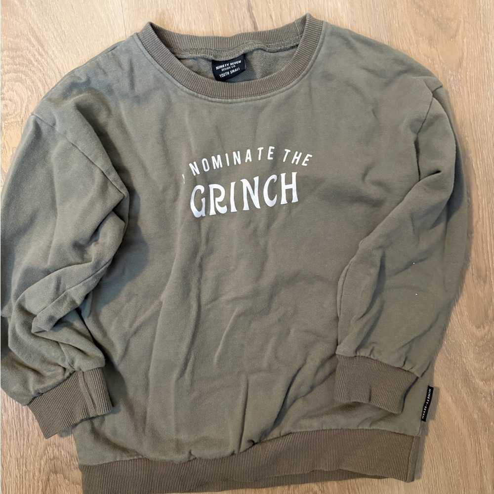 Grinch Kid’s Sweat shirt